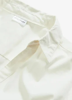 bonprix Blusen & Tuniken|Bekleidung·Jacken & Mäntel^Stretch-Bluse wollweiß