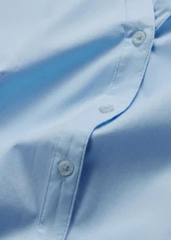 bonprix Blusen & Tuniken|Bekleidung·Jacken & Mäntel^Stretch-Bluse perlblau