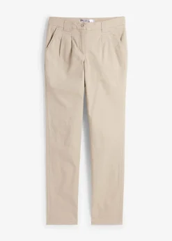 bonprix Kurzgrößen|Hosen^Stretch-Chinohose sand