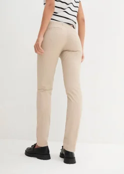 bonprix Kurzgrößen|Hosen^Stretch-Chinohose sand