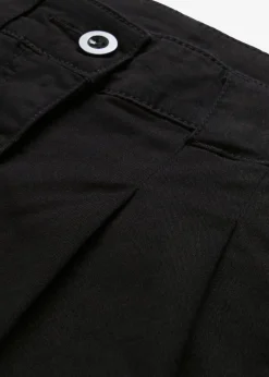 bonprix Kurzgrößen|Bekleidung·Kleider^Stretch-Chinohose schwarz
