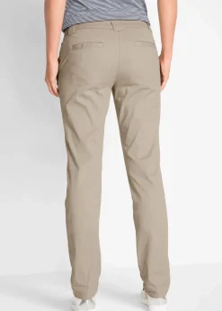 bonprix Kurzgrößen|Bekleidung·Kleider^Stretch-Chinohose sand