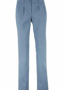 bonprix Kurzgrößen|Hosen^Stretch-Chinohose mattblau