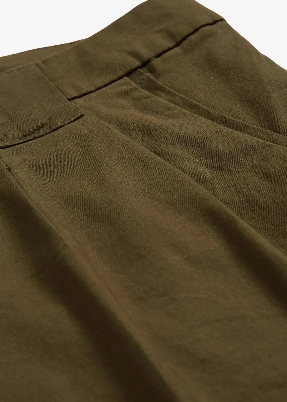 bonprix Kurzgrößen|Hosen^Stretch-Chinohose dunkeloliv