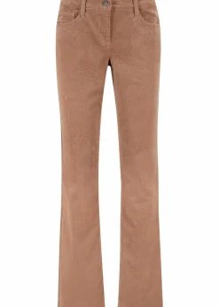 bonprix Hosen|Bekleidung·Kleider^Stretch-Cordhose, Bootcut camel