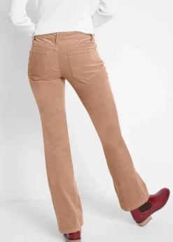 bonprix Hosen|Bekleidung·Kleider^Stretch-Cordhose, Bootcut camel