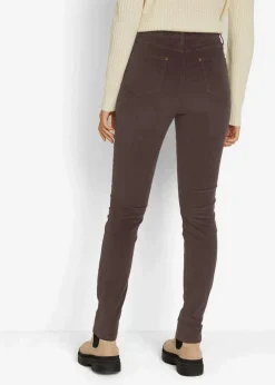 bonprix Hosen|Bekleidung·Kleider^Stretch-Cordhose, Skinny dunkelbraun
