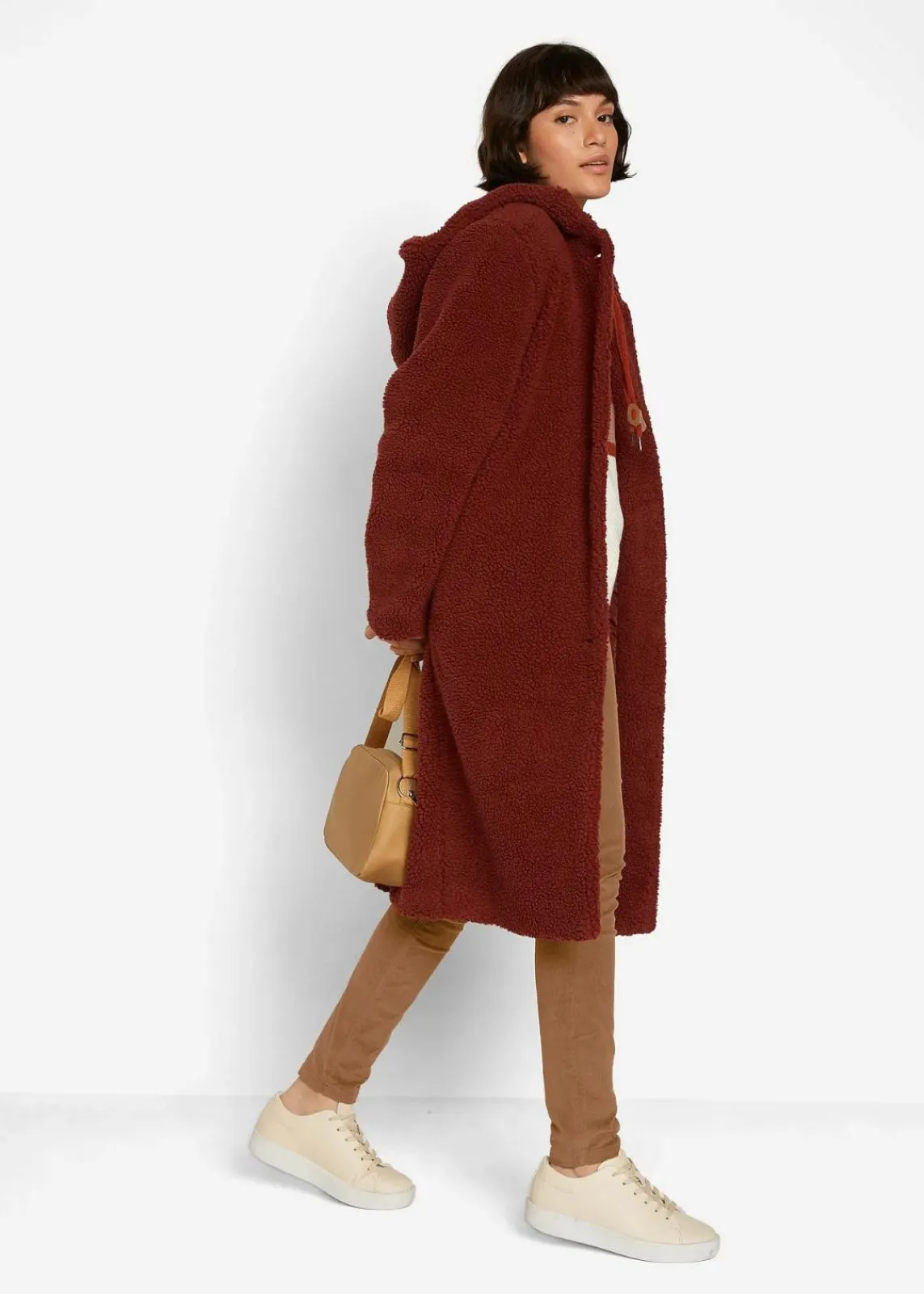 bonprix Bekleidung·Kleider|Hosen^Stretch-Cordhose, Skinny cognac braun