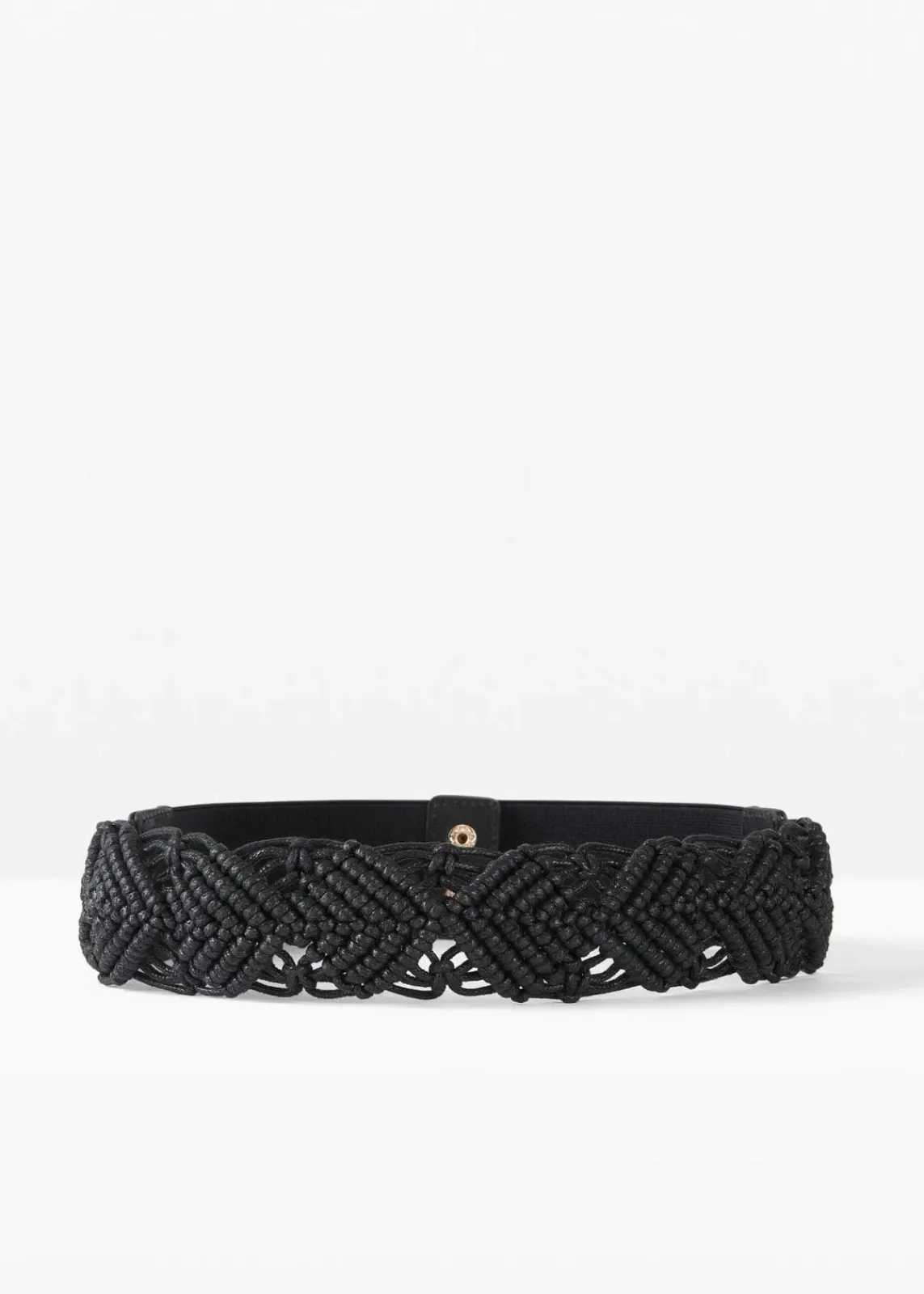 bonprix Gürtel|Schuhe & Accessoires In Spezialgrößen·Gürtel^Stretchgürtel schwarz