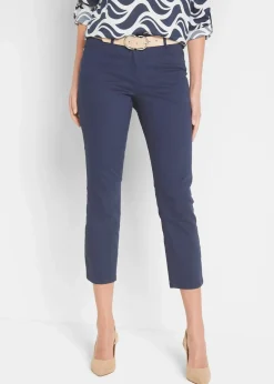 bonprix Hosen|Bekleidung·Kleider^7/8-Stretchhose dunkelblau