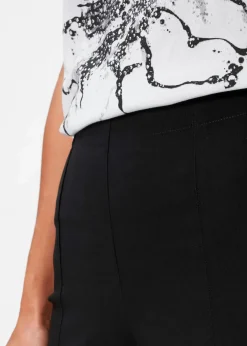 bonprix Bekleidung·Kleider|Hosen^Stretch-Hose schwarz