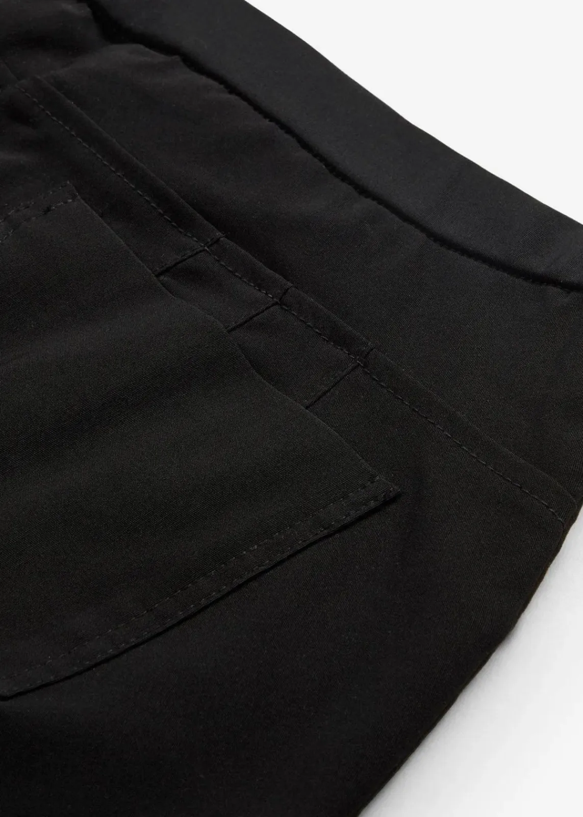 bonprix Hosen|Kurzgrößen^Stretch-Hose schwarz