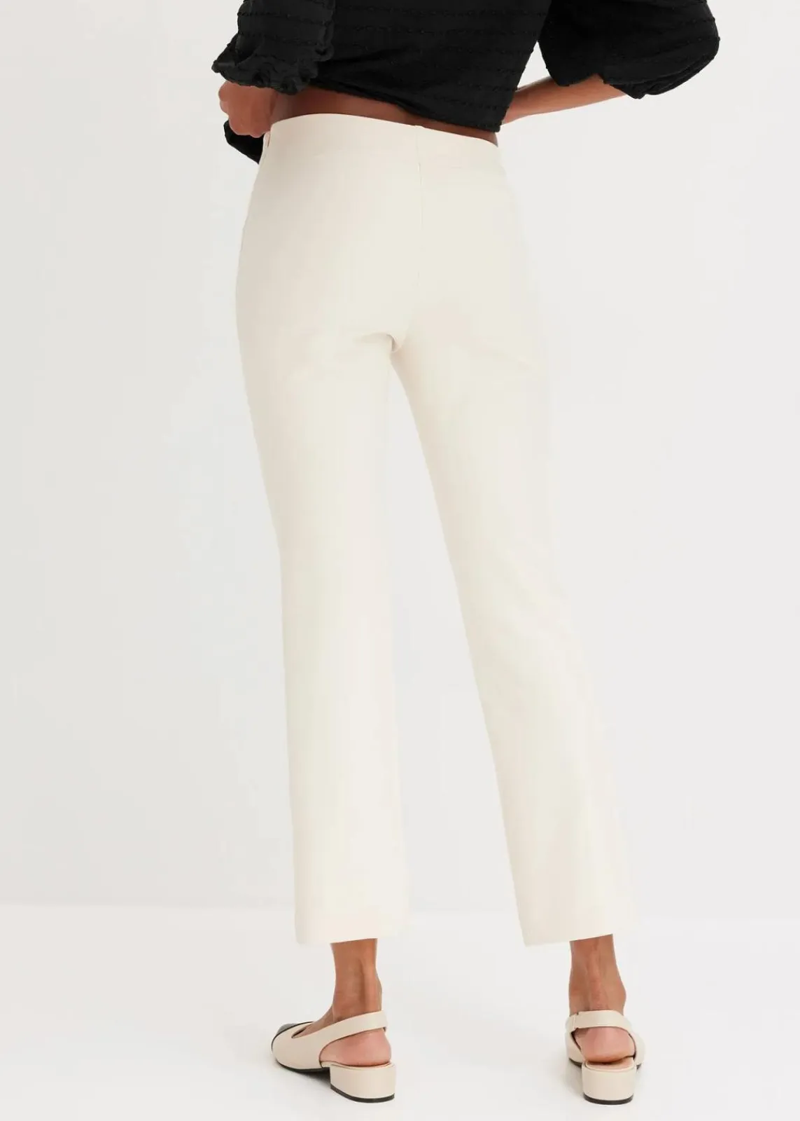 bonprix Bekleidung·Kleider|Hosen^Stretch-Hose kieselbeige