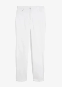 bonprix Hosen|Kurzgrößen^Stretchhose weiß