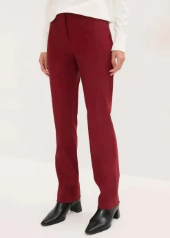 bonprix Hosen|Kurzgrößen^Stretch-Hose rubinrot
