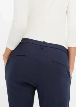 bonprix Hosen|Bekleidung·Kleider^Stretch-Hose dunkelblau