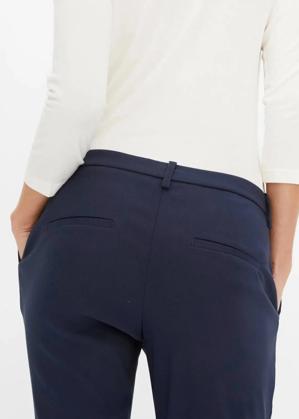 bonprix Hosen|Bekleidung·Kleider^Stretch-Hose dunkelblau