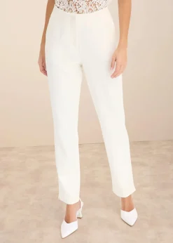 bonprix Bekleidung·Kleider|Hosen^Stretch-Hose wollweiß