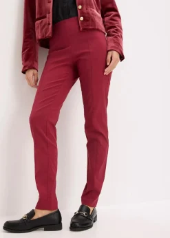 bonprix Hosen|Bekleidung·Kleider^Stretch-Hose pflaumenrot