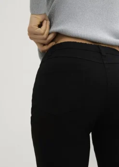bonprix Hosen|Kurzgrößen^Stretchhose schwarz
