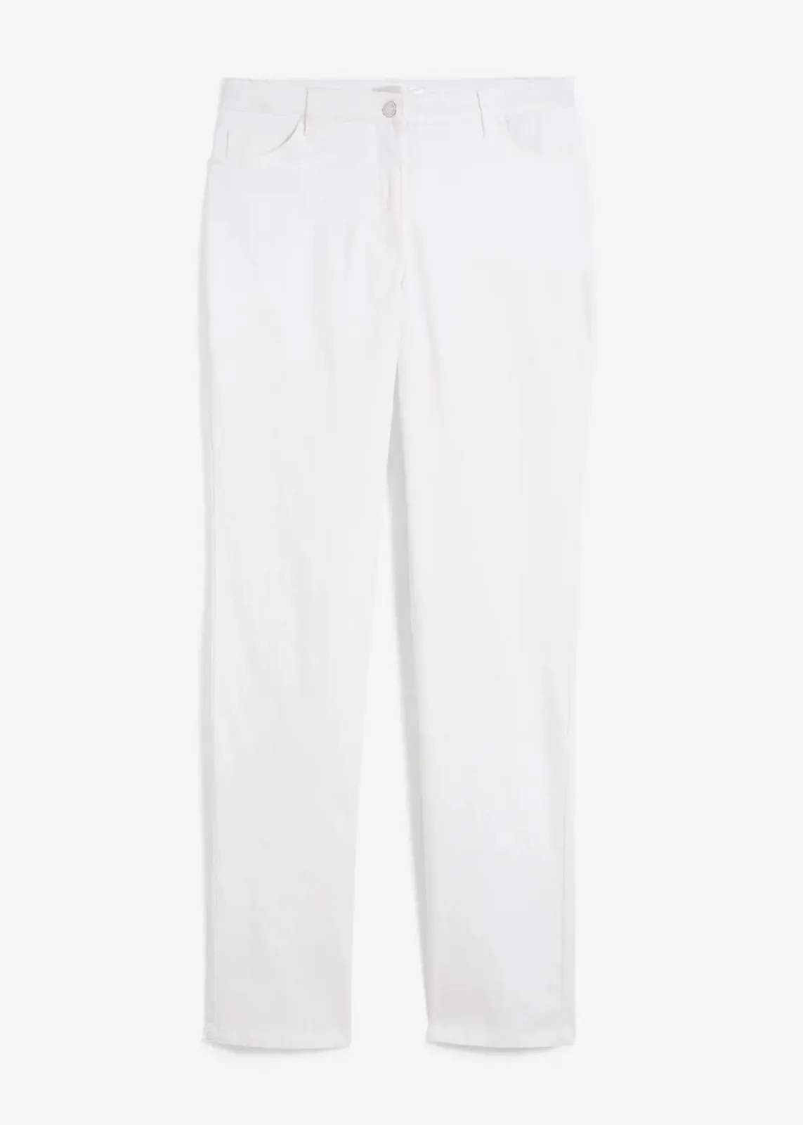 bonprix Kurzgrößen|Bekleidung·Kleider^Stretchhose weiß