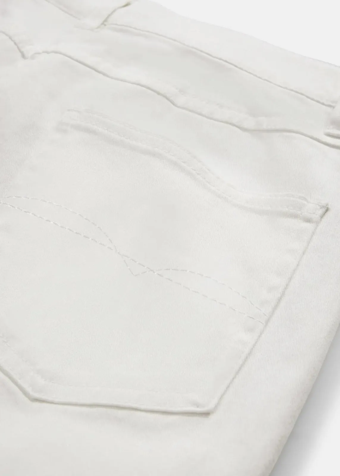 bonprix Kurzgrößen|Bekleidung·Kleider^Stretchhose weiß