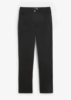bonprix Hosen|Kurzgrößen^Stretchhose schwarz