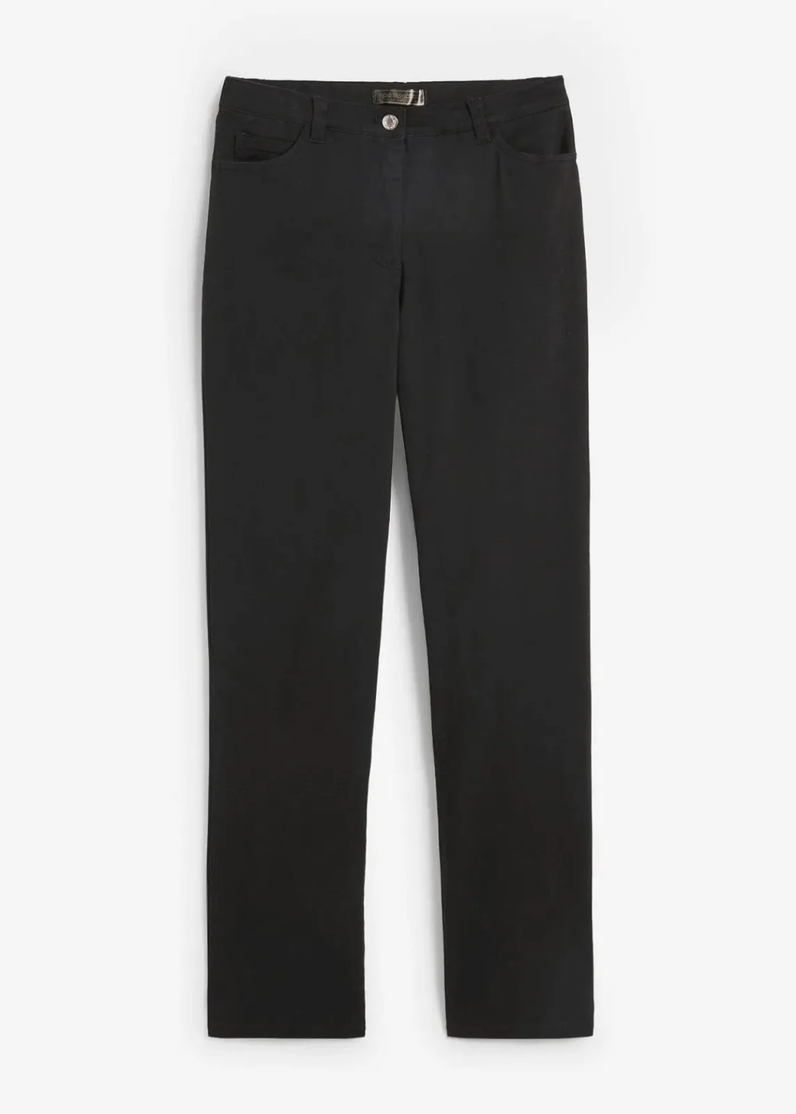 bonprix Hosen|Kurzgrößen^Stretchhose schwarz