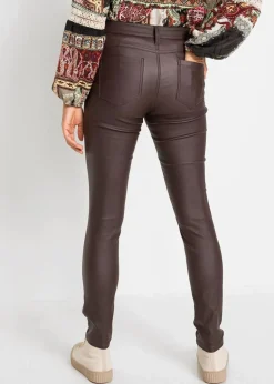 bonprix Bekleidung·Kleider|Hosen^Stretch-Hose aus Viskose-Mix braun