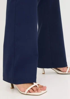 bonprix Hosen|Bekleidung·Kleider^Stretch-Hose, Bootcut dunkelblau