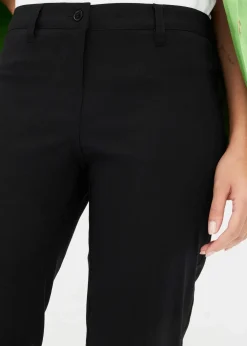 bonprix Bekleidung·Kleider|Hosen^Stretch-Hose, Bootcut schwarz