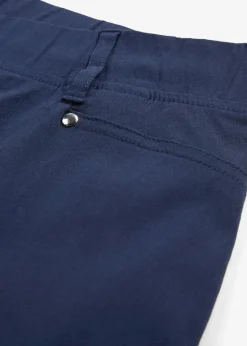 bonprix Hosen|Kurzgrößen^Stretchhose in Schlupfform dunkelblau