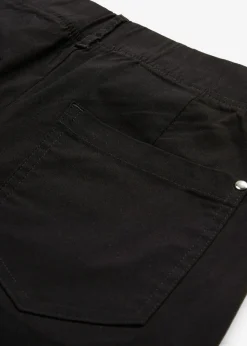 bonprix Kurzgrößen|Bekleidung·Kleider^Stretchhose in Schlupfform schwarz
