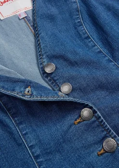 bonprix Bekleidung·Hosen|Jacken & Mäntel^Stretch-Jeansweste blau denim