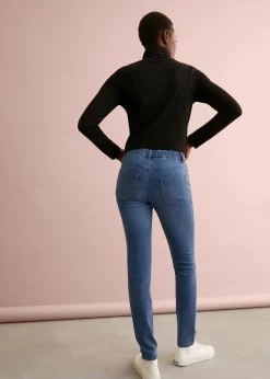 bonprix Jeans|Bekleidung·Shirts & Tops^Stretch-Jeggings blau used
