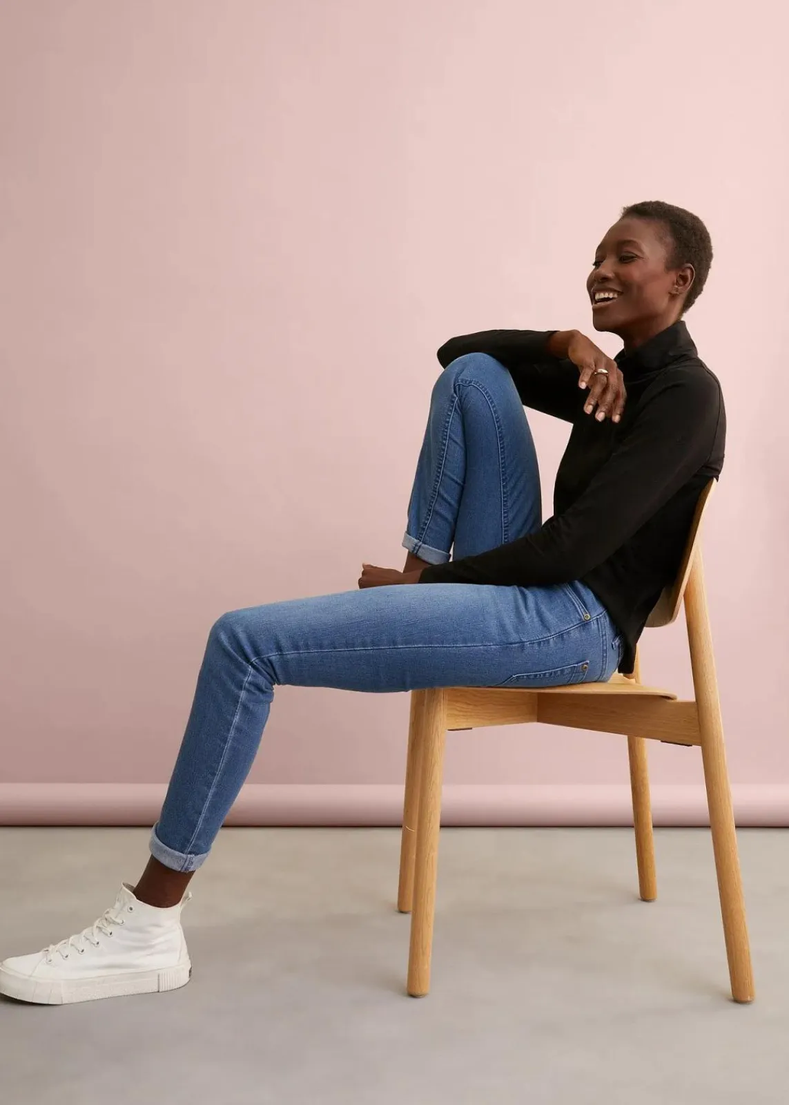 bonprix Jeans|Bekleidung·Shirts & Tops^Stretch-Jeggings blau used