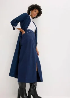bonprix Röcke|Bekleidung·Sportbekleidung^Stretchrock aus Baumwolle dunkelblau/hellindigo paisley