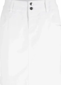 bonprix Röcke|Bekleidung·Sportbekleidung^Stretch-Rock mit Lycra-Anteil weiß