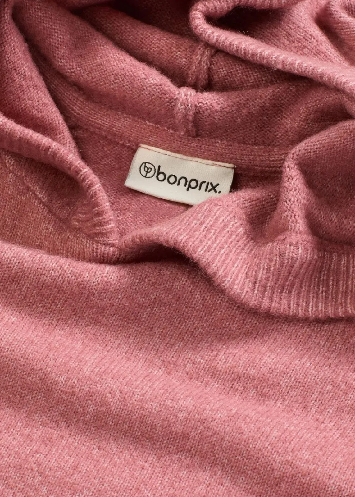 bonprix Pullover & Strickjacken|Strickmode^Strick-Hoodie softbeere