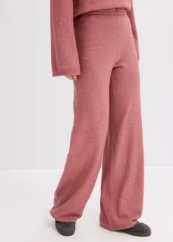 bonprix Bekleidung·Kleider|Hosen^Strickhose softbeere meliert