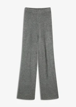 bonprix Hosen|Bekleidung·Kleider^Strickhose anthrazit meliert meliert