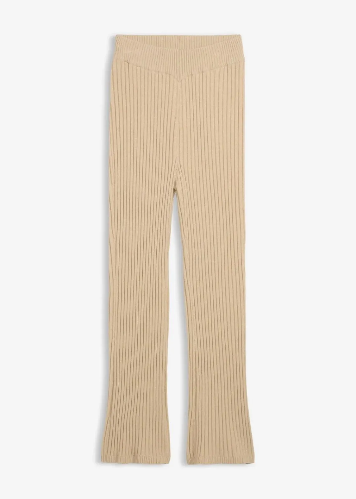 bonprix Bekleidung·Kleider|Hosen^Strickhose aus softem Viskose-Mix hellsand