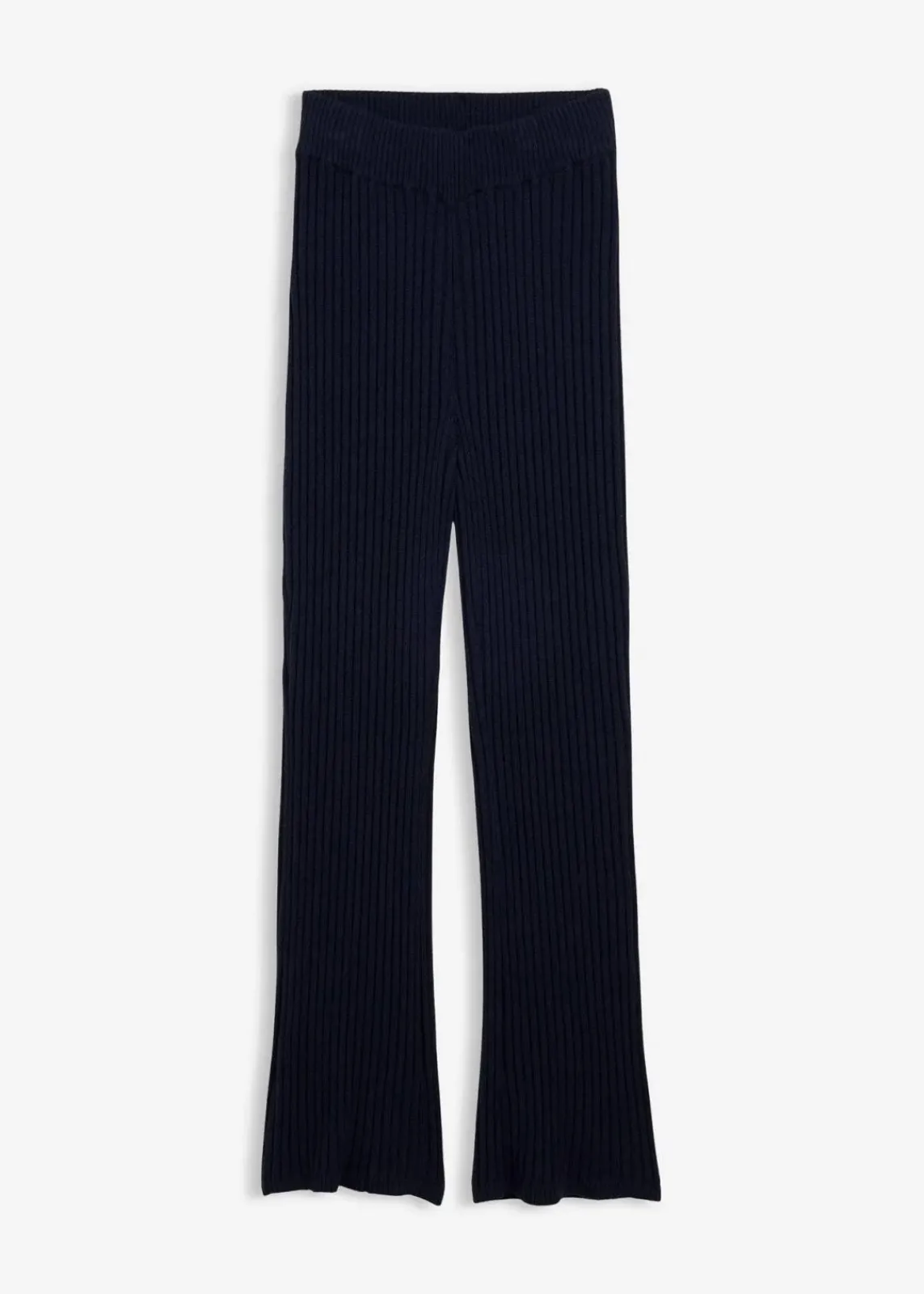 bonprix Hosen|Bekleidung·Kleider^Strickhose aus softem Viskose-Mix dunkelblau
