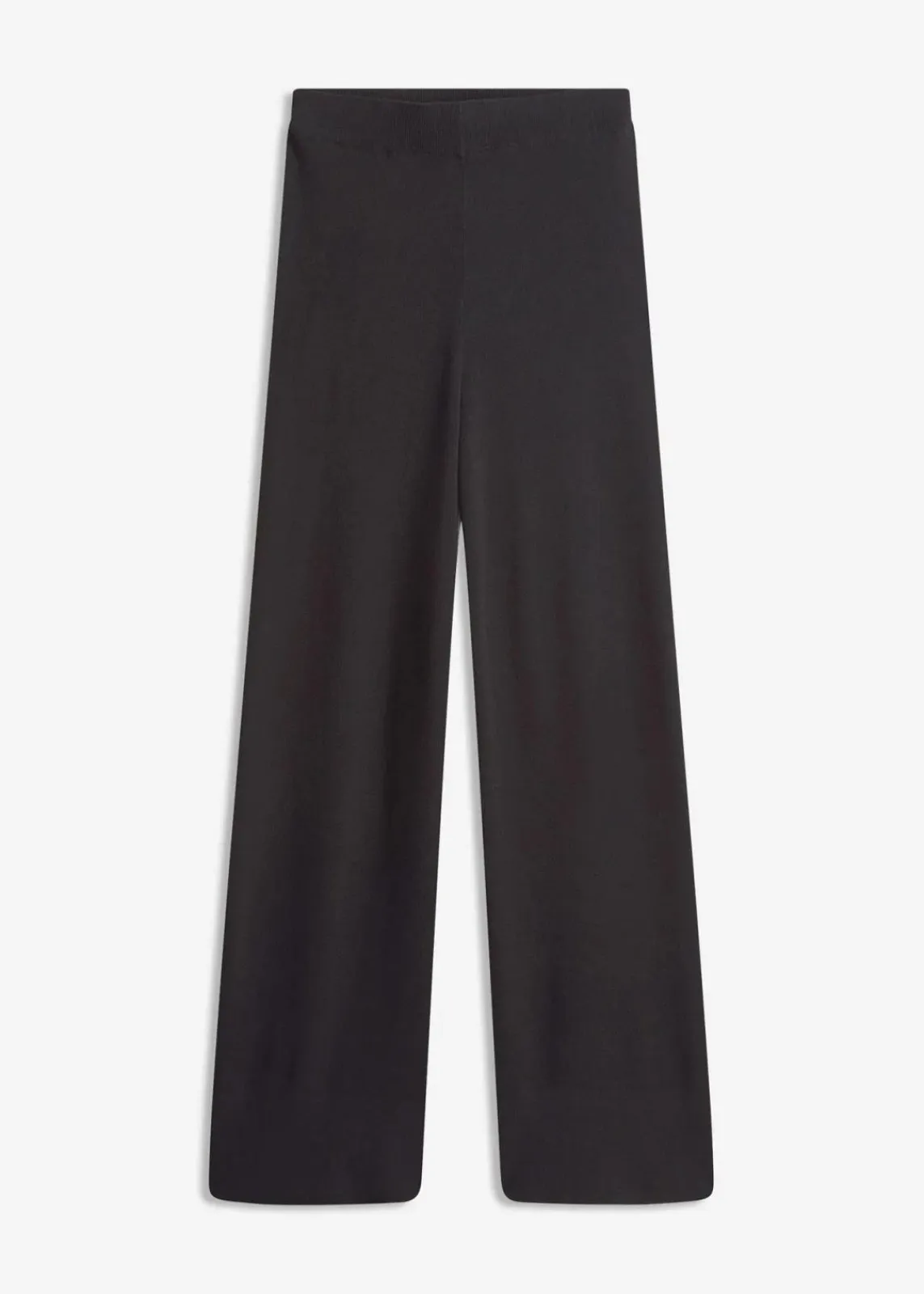 bonprix Nachhaltigere Materialien|Hosen^Strickhose aus softem Viskose-Mix schwarz