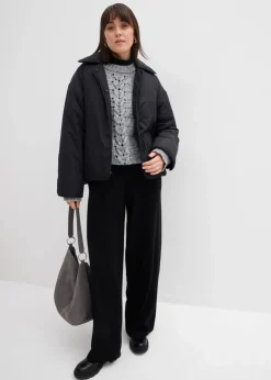 bonprix Hosen|Bekleidung·Kleider^Strick-Hose aus weichem Kaschmir-Mix schwarz