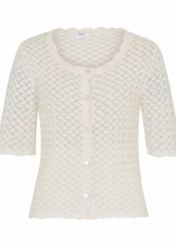 bonprix Bekleidung·Umstandsmode|Bekleidung·Jeans^Strickjacke weiß