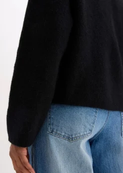 bonprix Pullover & Strickjacken|Strickmode^Strickjacke schwarz