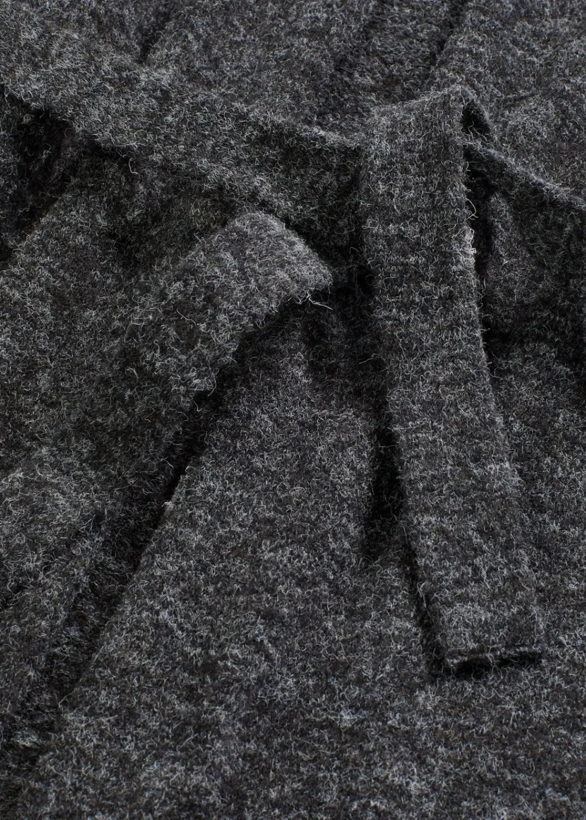 bonprix Pullover & Strickjacken|Strickmode^Strickjacke aus flauschigem Hairy Knit anthrazit meliert