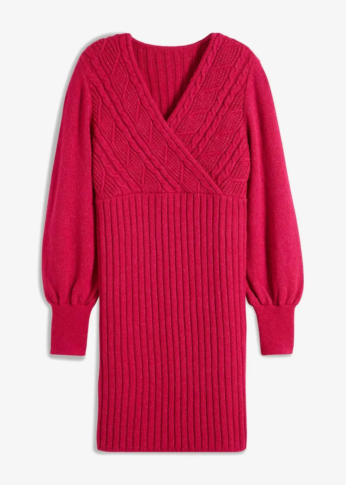 bonprix Bekleidung·Umstandsmode|Bekleidung·Pullover & Strickjacken^Strickkleid pink