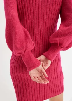 bonprix Bekleidung·Umstandsmode|Bekleidung·Pullover & Strickjacken^Strickkleid pink